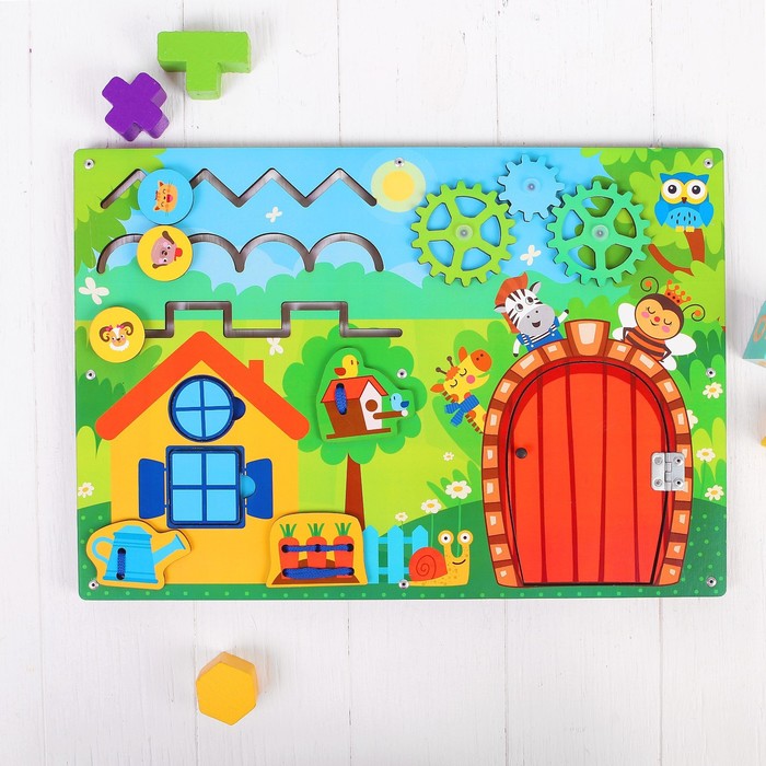 Обучающая доска "Бизиборд. Волшебный лес"