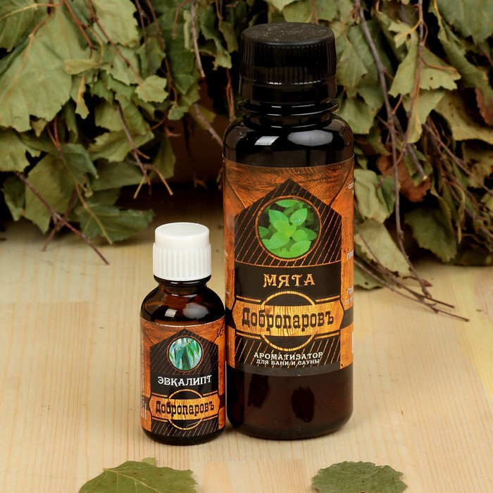 Набор для бани в косметичке "Люблю баньку" шапка, масло, ароматизатор, шампунь, мочалка