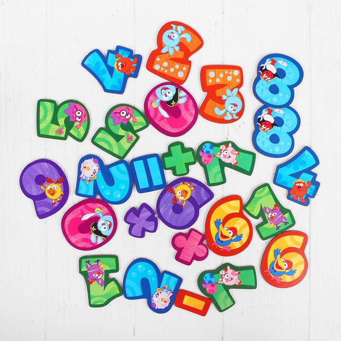 Развивающая игра "Магниты со Смешариками"