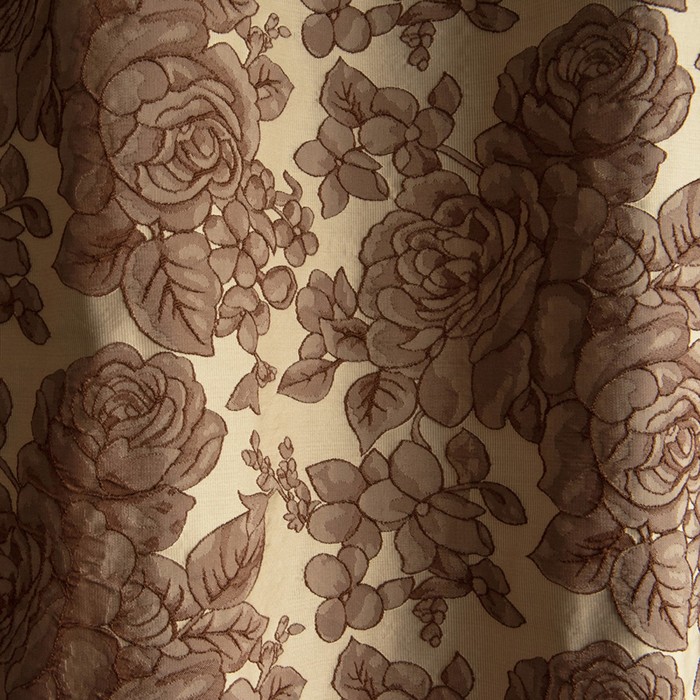 Комплект штор «Трест», размер 230х290 см-2 шт, цвет коричневый