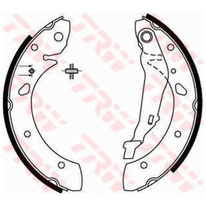 Колодки тормозные TRW GS8632