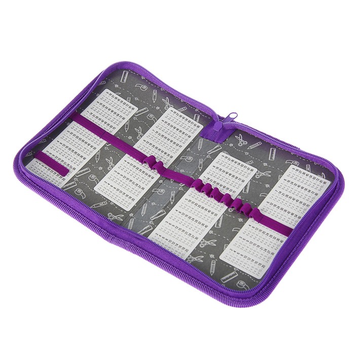 Пенал 1 секция 130*190 ткань Hatber "Модные кеды" NPn_27006