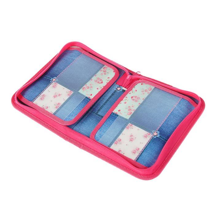 Пенал 1 секция откидные 2 планки 140*200 ткань Hatber дев, "Сони-Засони" Npn_42208