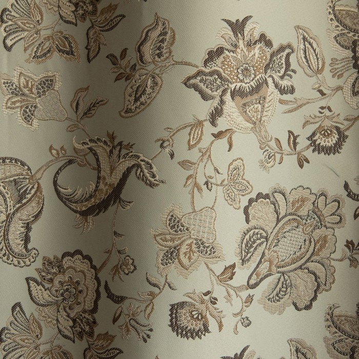 Комплект штор «Ричи», размер 170х290 см-2 шт, цвет коричневый