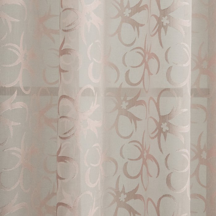 Комплект штор «Освальд», размер 145х275 см-2 шт, цвет розовый