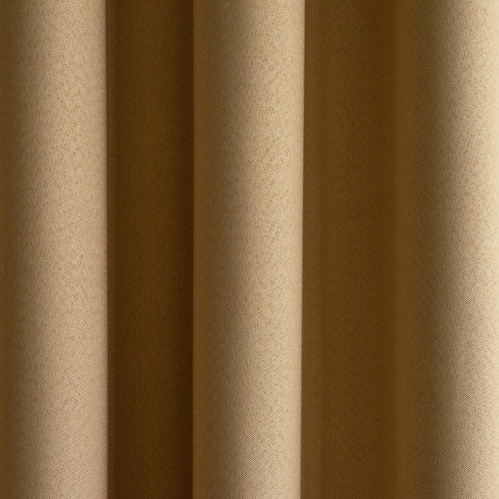 Комплект штор «Мерлин», размер 210х270 см-2 шт, цвет бежевый