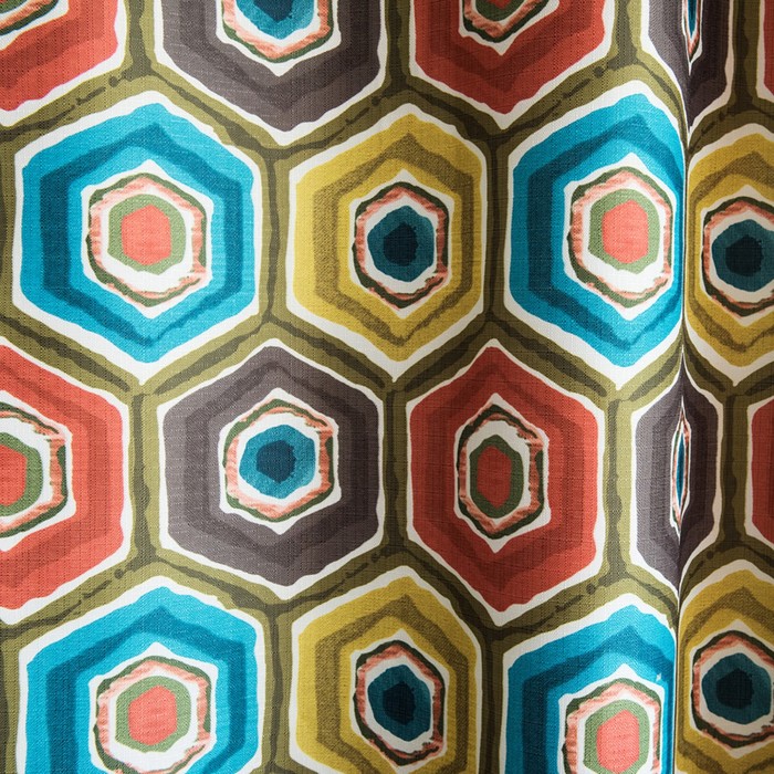 Комплект штор «Марвел», размер 150х290 см-2 шт, цвет коричневый