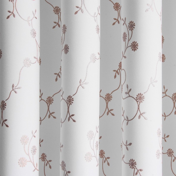 Комплект штор «Лэйс», размер 165х275 см-2 шт, цвет розовый