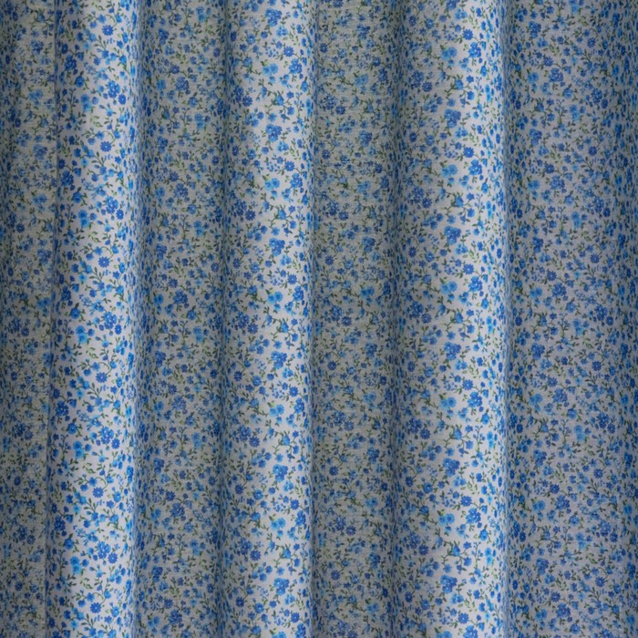 Комплект штор «Константа», размер 185х200 см-2 шт, цвет синий