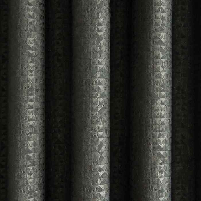 Комплект штор «Дерби», размер 170х300 см-2 шт, цвет серый