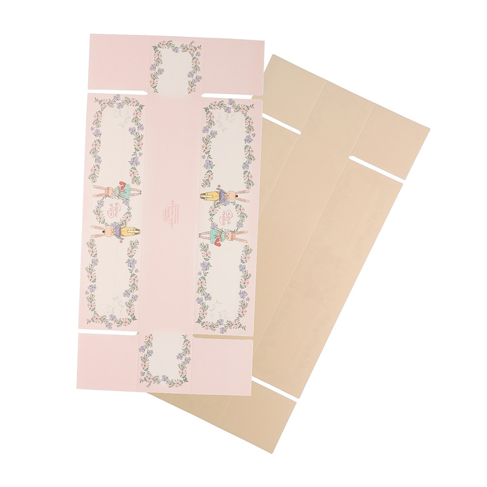 Коробочка для макарун с PVC крышкой «Для зайчишки», 19,5 х 5 х 4,5 см