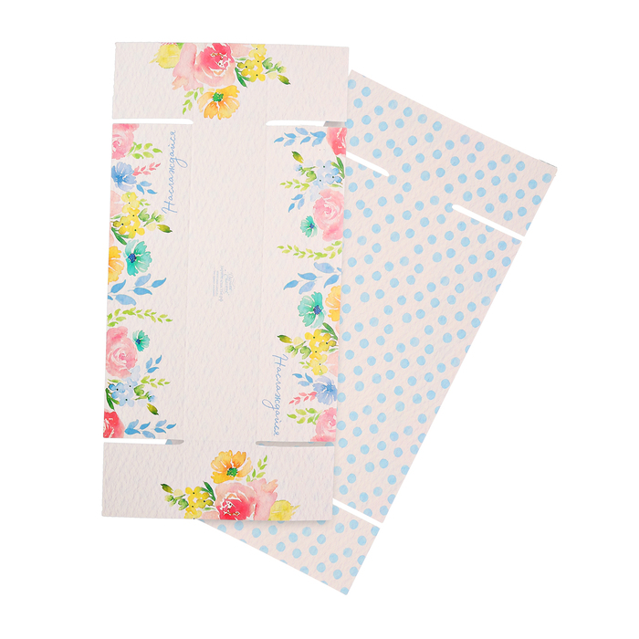 Коробочка для макарун с PVC крышкой «Наслаждайся», 19,5 х 5 х 4,5 см