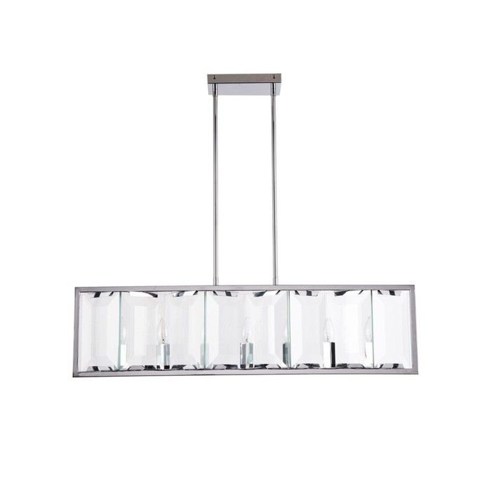 Светильник Cerezo  7x40Вт E14 никель 14x90,5x103,5см