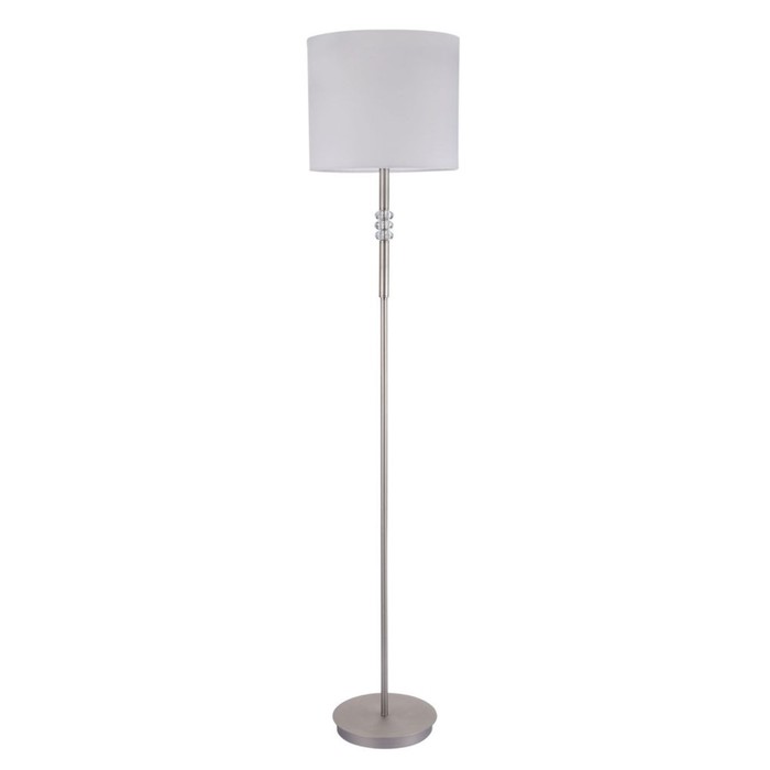 Торшер Lincoln 1x40Вт E27 никель 32x32x153см