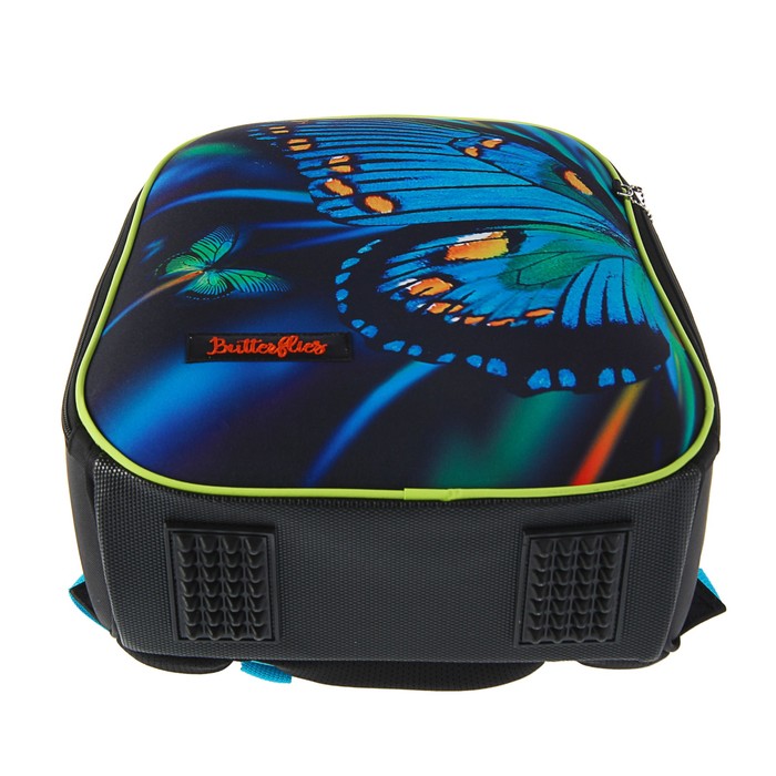 Рюкзак каркасный Hatber 37*29*17 Ergonomic light, дев, Butterfly NRk_21011