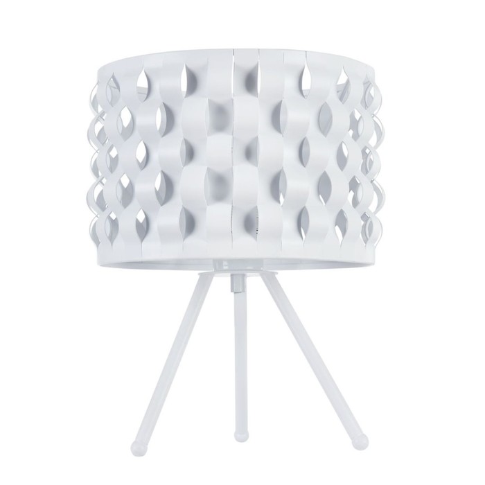 Настольная лампа Delicate 1x60Вт E27 белый 25,5x25,5x32см