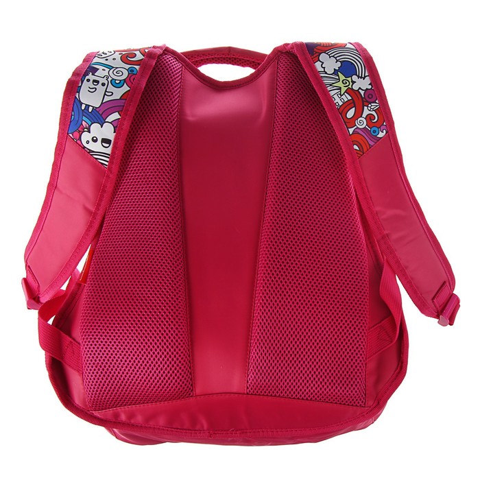 Рюкзак молодежный эргоном.спинка Hatber 42*30*20 Street дев. "Яркая фантазия" NRk_26109