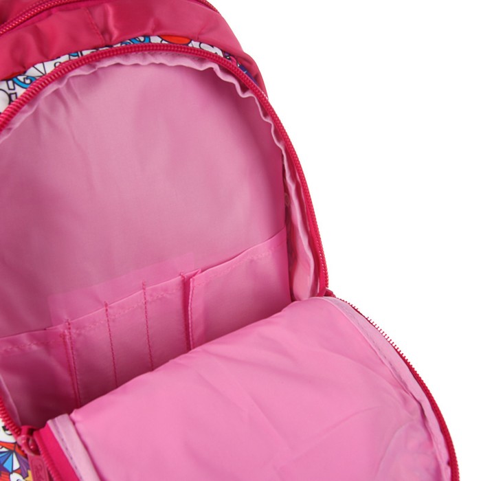 Рюкзак молодежный эргоном.спинка Hatber 42*30*20 Street дев. "Яркая фантазия" NRk_26109