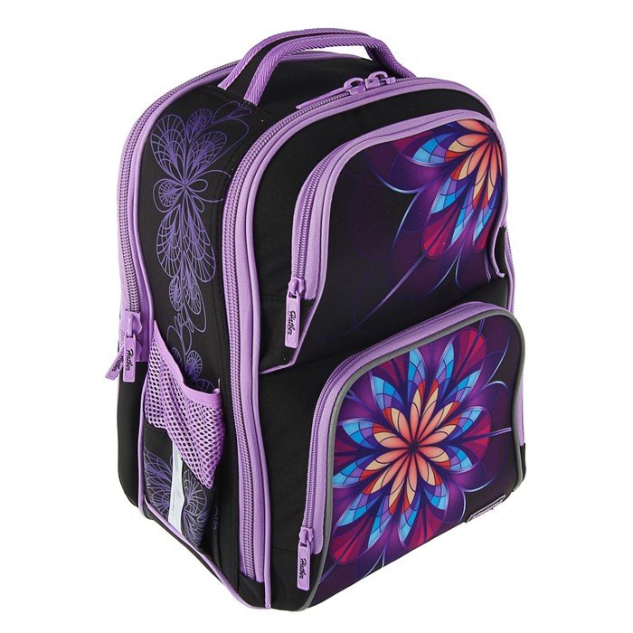 Рюкзак школьный эргоном.спинка Hatber Comfort дев 37*32*19 FlowerFantasy NRk_24052