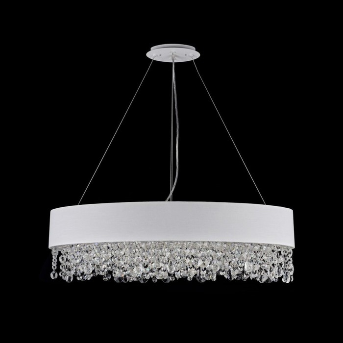 Люстра Manfred 9x60Вт E14 белый 27x72x88см