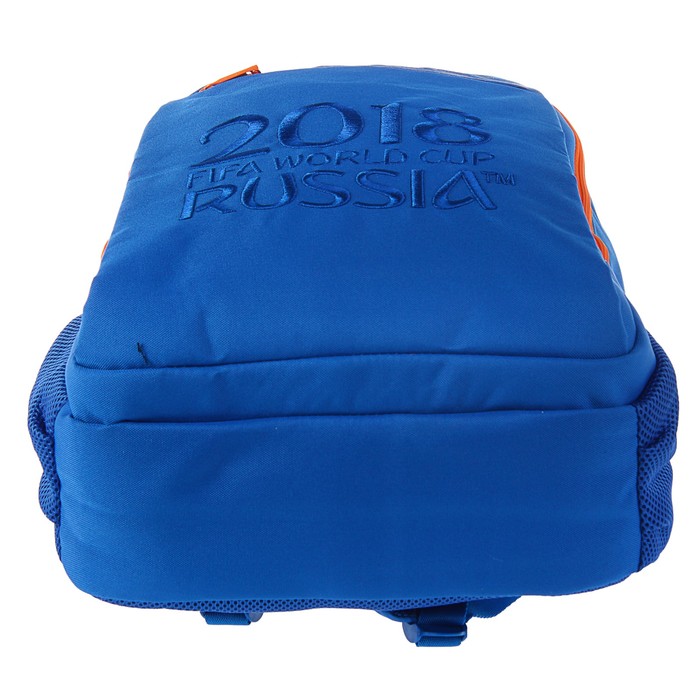 Рюкзак молодежный, эргономичная спинка 44 х 33 х 16 см Euro «ЧМ по футболу 2018», синий