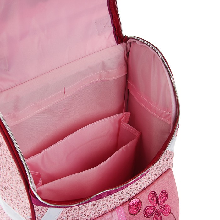 Ранец Стандарт Hatber Balance 38*29*16 для девочки, жесткая форма "Милая шкатулка" NRk_23045