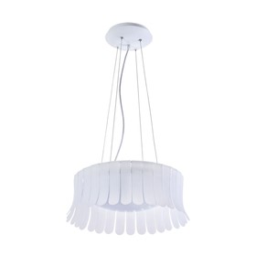

Светильник Degas 1x24Вт E27 белый 49x49x137см