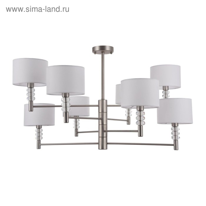 

Люстра Maytoni MOD527PL-08N, 8хE14, 40Вт, 94х94х56 см, цвет никель