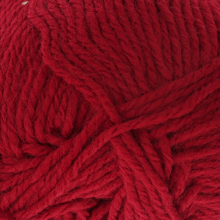 Пряжа "Уютная" 85%акрил, 15% полиамид 230м/100гр (91 кармин)