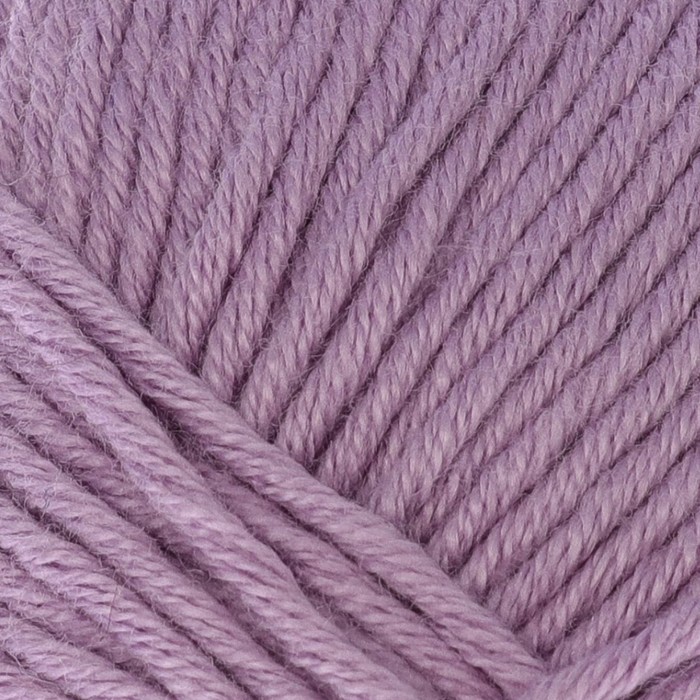 Пряжа "Лаконичная" 50% хлопок, 50% акрил 212м/100гр (389 св. фиалка)