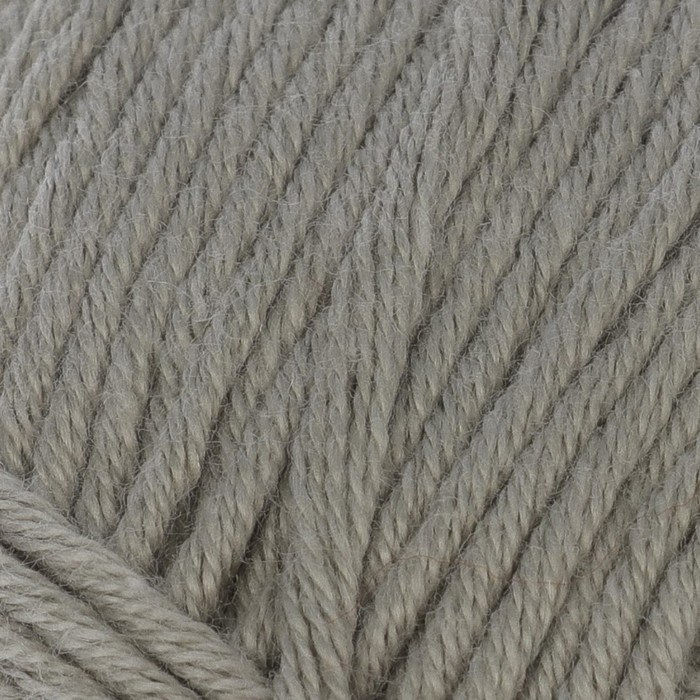 Пряжа "Лаконичная" 50% хлопок, 50% акрил 212м/100гр (08 св. серый)