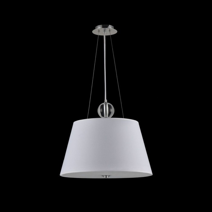 Светильник Bergamo 3x60Вт E27 хром 42x42x24см