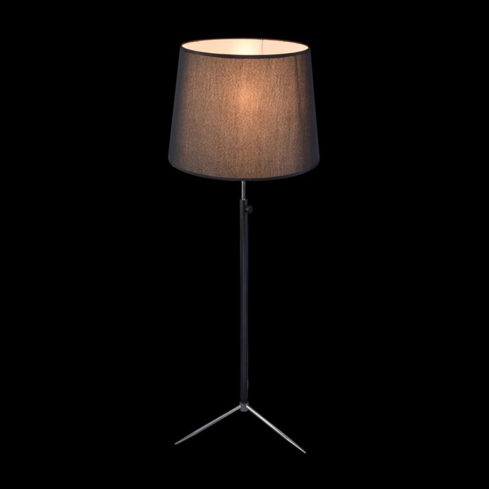 Торшер Monic 1x40Вт E27 черный, хром 45x45x160см