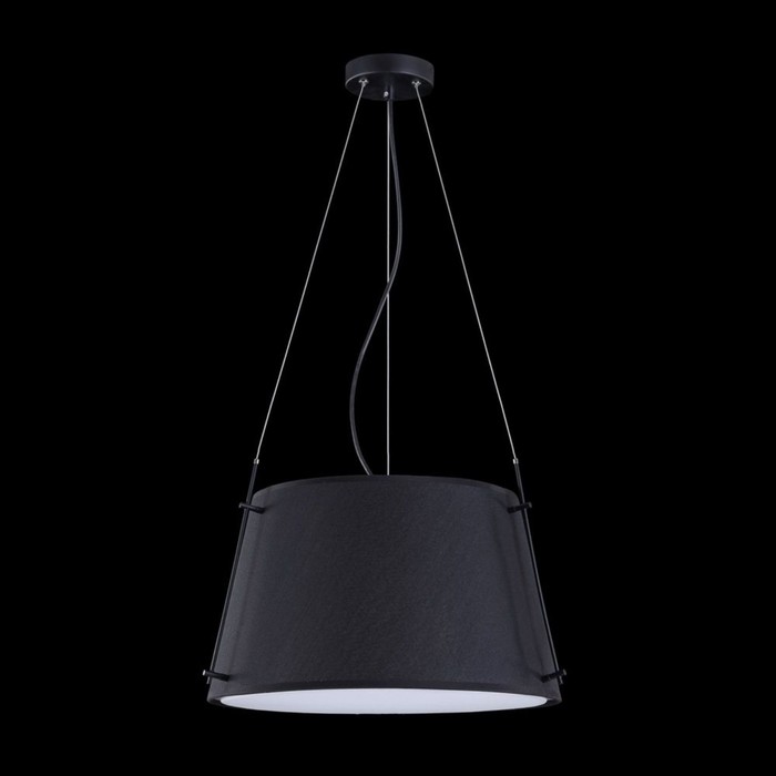 Светильник Monic 1x40Вт E27 черный, хром 45x45x127см