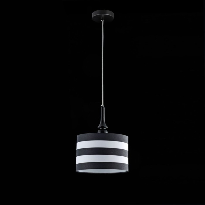 Светильник Sailor 1x40Вт E14 черный 27x27x185см