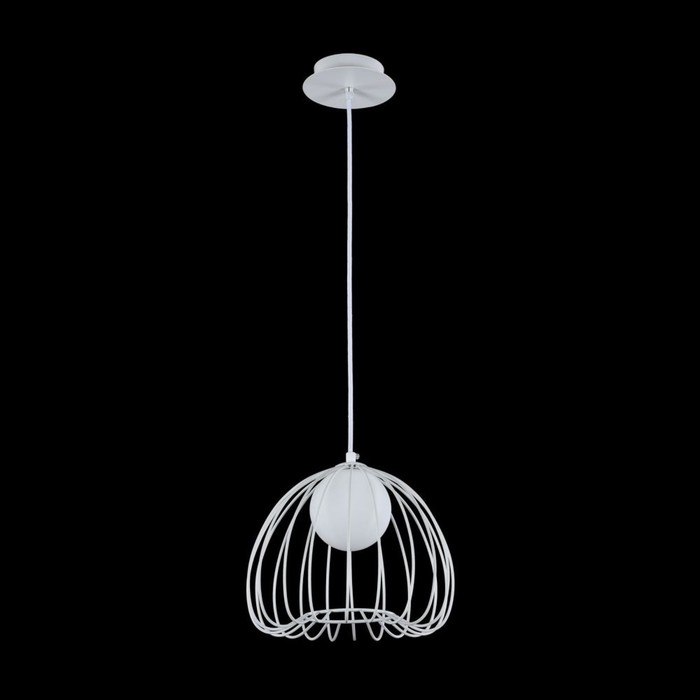 Светильник Polly 1x40Вт G9 белый 25x25x168см