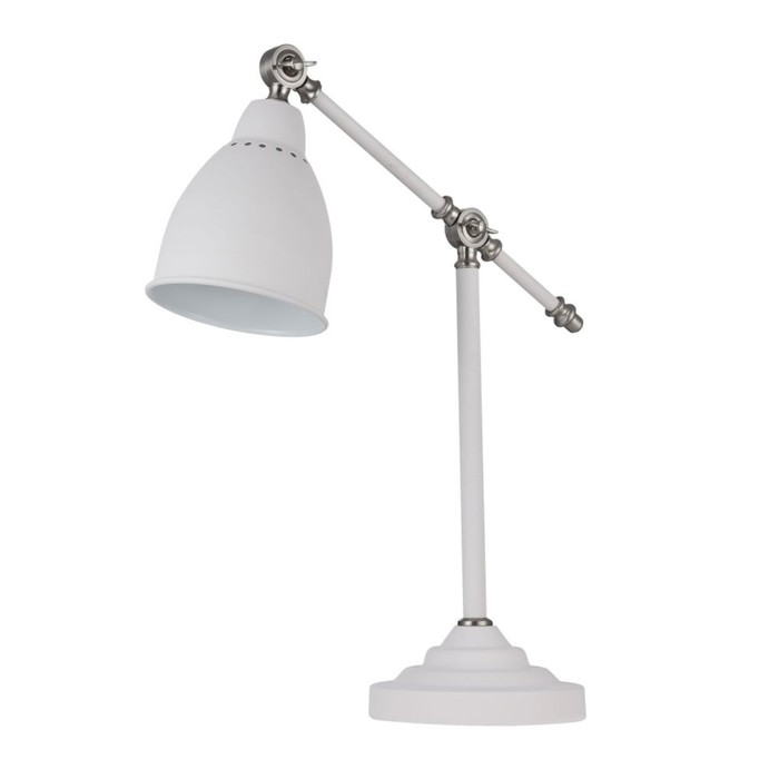 Настольная лампа Domino 1x40Вт E27 белый 47x17,5x52см