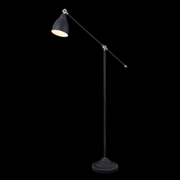 Торшер Domino 1x40Вт E27 черный 90x26x144см