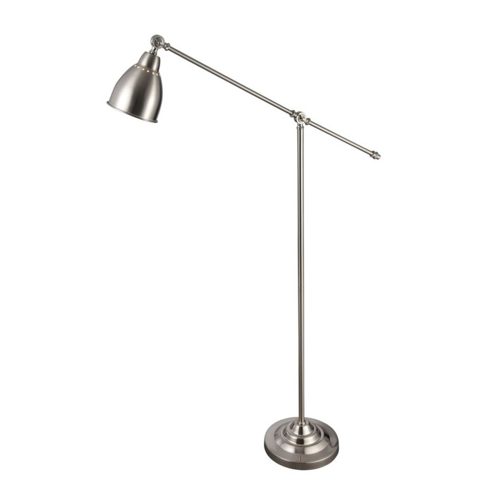 Торшер Domino 1x40Вт E27 никель 90x26x144см