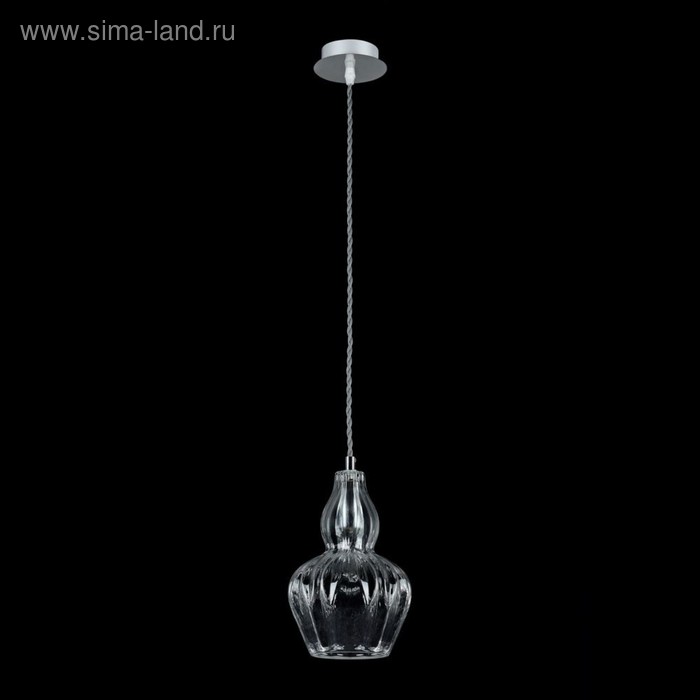 

Светильник Eustoma 1x40Вт E14, никель 16x16x143 см