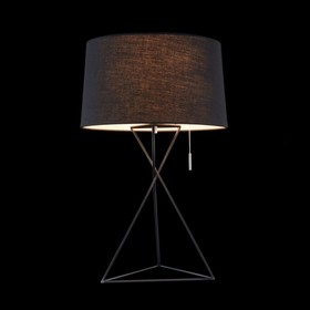 

Настольная лампа Gaudi 1x60Вт E27 черный 35x35x54,5см