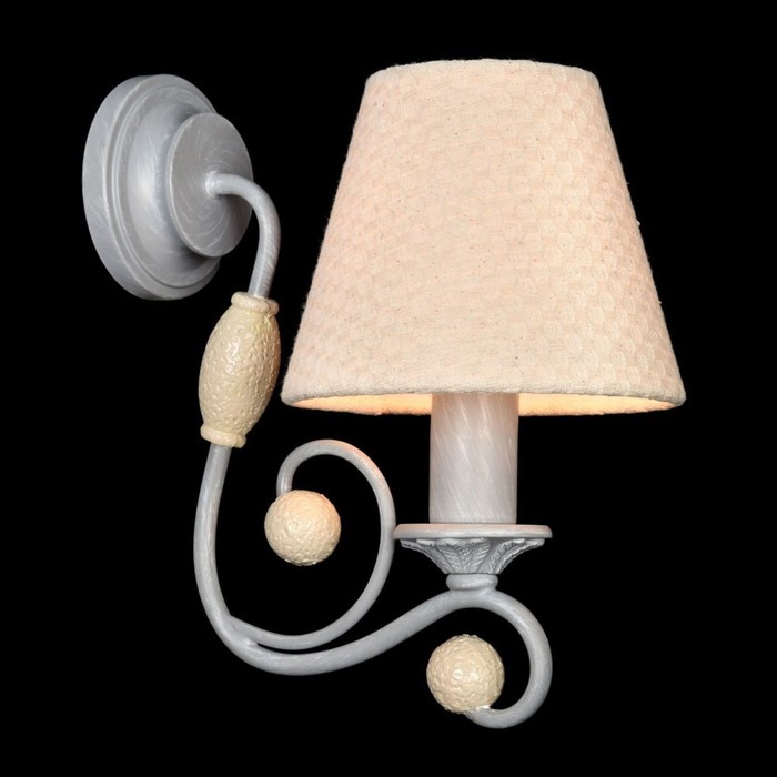 Бра Rebecca 1x40Вт E14 серый 21,2x13,5x22,9см