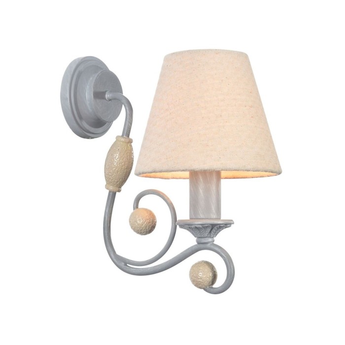 Бра Rebecca 1x40Вт E14 серый 21,2x13,5x22,9см