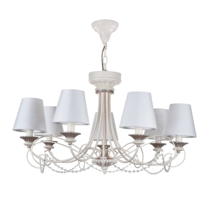 Люстра Sonate 7x40Вт E14 кремовый, золото 85x85x146см