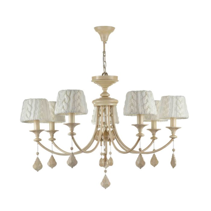 Люстра Lana 7x40Вт E14 бежевый 87x87x59см