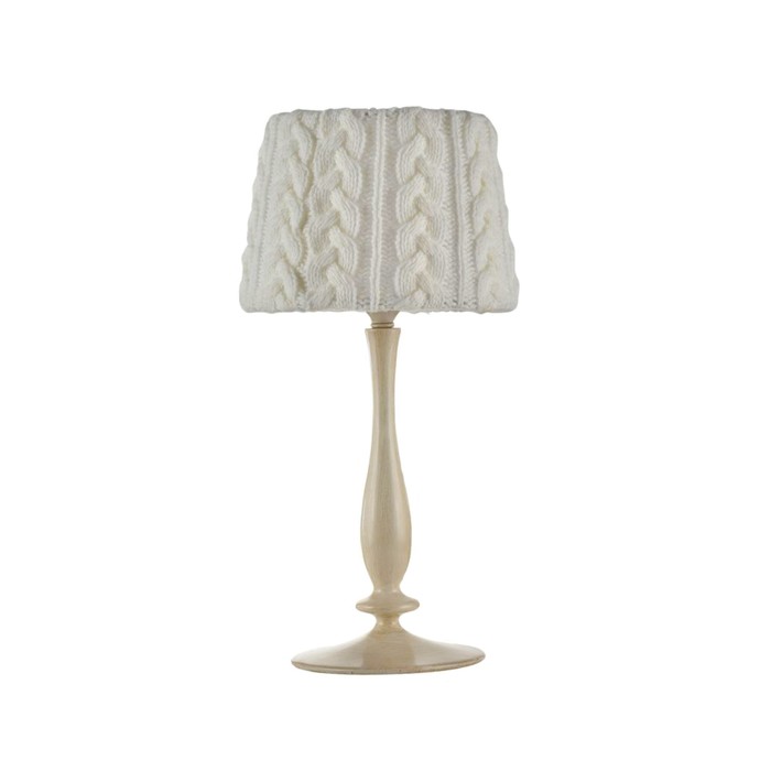 Настольная лампа Lana 1x40Вт E14 бежевый 23x23x48см