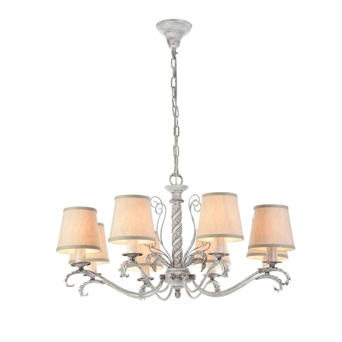 Люстра Climb 8x40Вт E14 белый 71x71x77см