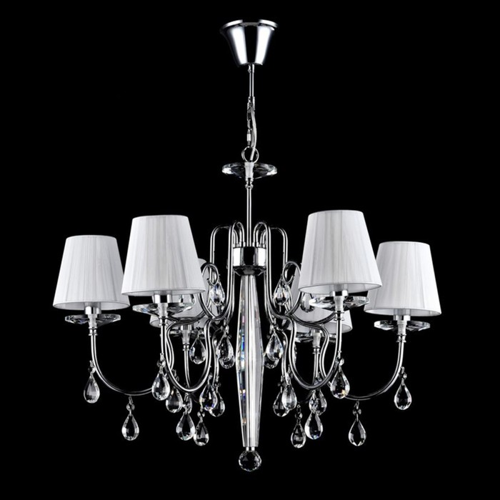 Люстра  Emilio 6x40Вт E14 хром 70x70x56,4см