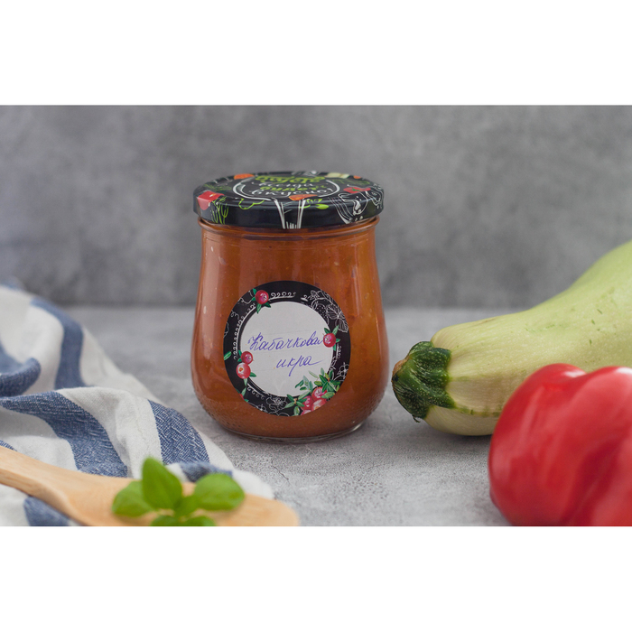 Крышка ТО-82 в сувенирной коробке «Живи со вкусом», 8 шт.