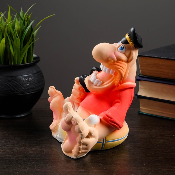 Копилка "Боцман" красная